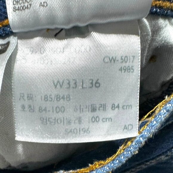 Levi's 501 Jeans Blue Size 30 x 33 - Picture 3 of 10